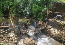 Jembatan Wioi Dua Sudah 37 Persen, Akses Warga Segera Membaik