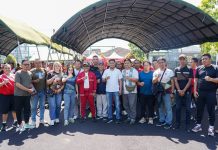 Olahraga dan Nobar, Pangdam XIII/Merdeka Eratkan Silaturahmi Bersama Wartawan