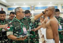 Pangdam XIII/Merdeka Pimpin Seleksi Akhir, 534 Calon Prajurit Berebut Tempat